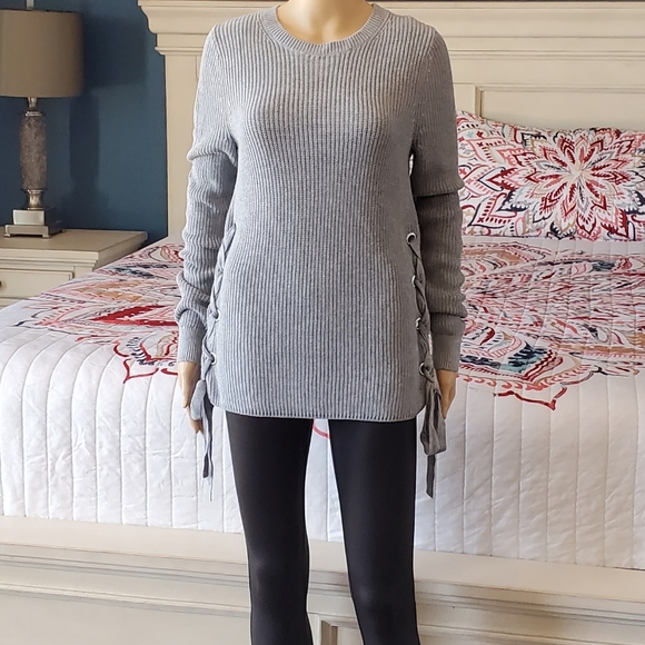 MICHAEL KORS Longsleeve Gray Sweater - Picture 4 of 15